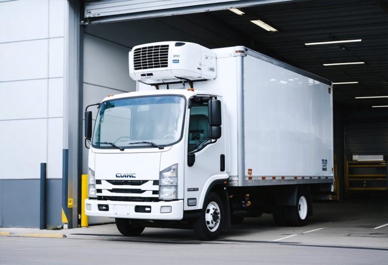 Refrigerated Delivery Truck